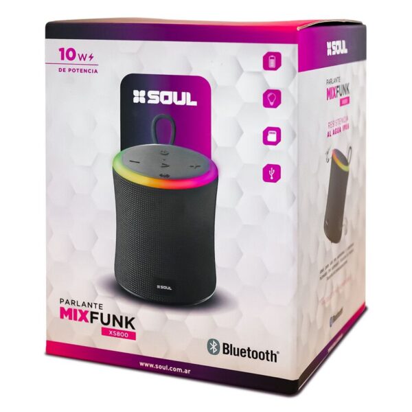 PARLANTE BTH SOUL XS800 MIX FUNK