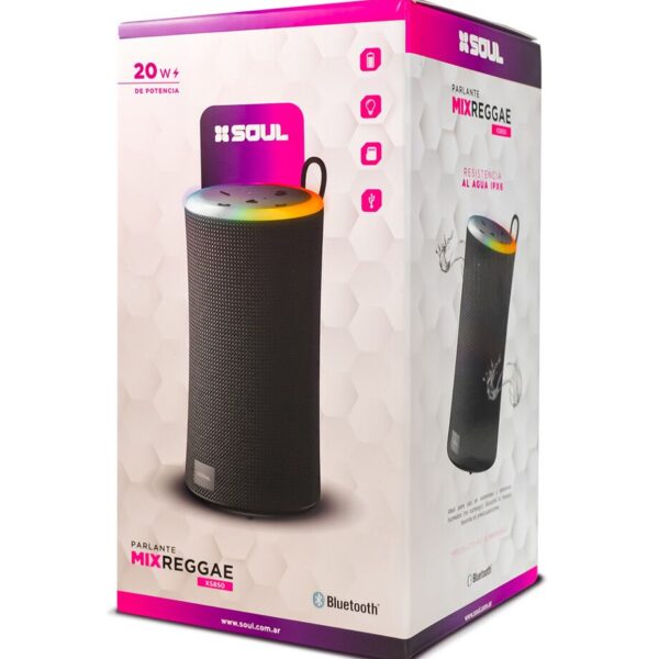 PARLANTE BTH SOUL XS850 MIX REGGAE