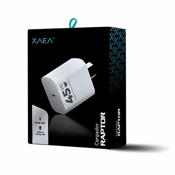 CABEZAL 220V XAEA RAPTOR TIPO C (45W 5.1AMP)