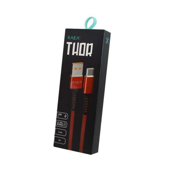 CABLE USB XAEA THOR TIPO C 4.4 AMP