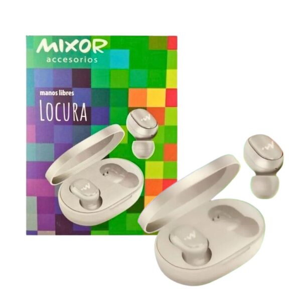 AURICULAR BTH INALAMBRICO MIXOR LOCURA