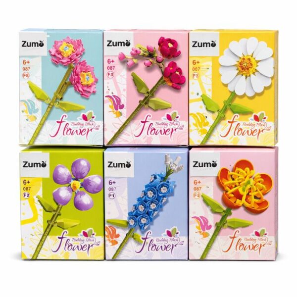 BLOQUES ENCASTRABLES ZUMO FLOWERS (JDMZ-107/108)