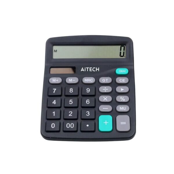 CALCULADORA DE ESCRITORIO AITECH 12 DIGITOS (AICI010102N)