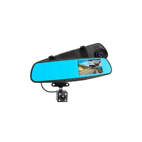 ESPEJO RETROVISOR CON CAMARA FRONTAL Y TRASERA (EC101320)