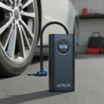 MINI COMPRESOR PORTATIL Y RECARGABLE AITECH - Imagen 2