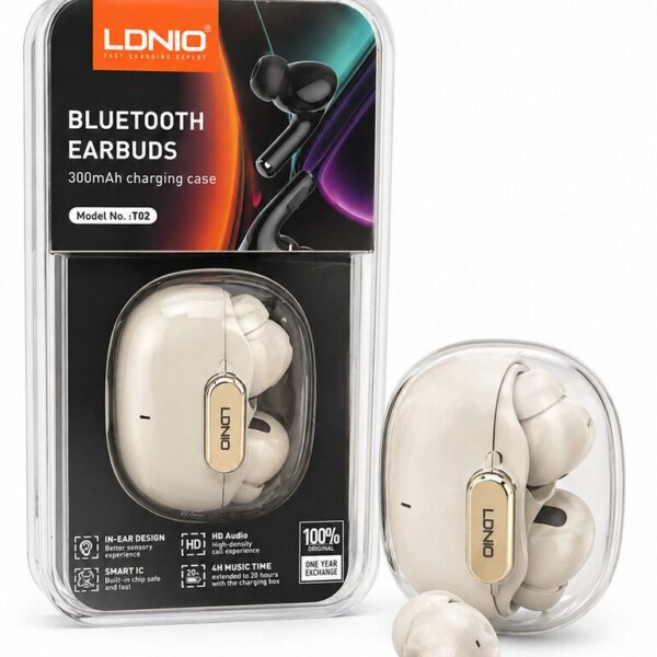 AURICULAR BTH INALAMBRICO LDNIO IN EAR (LD-T02)