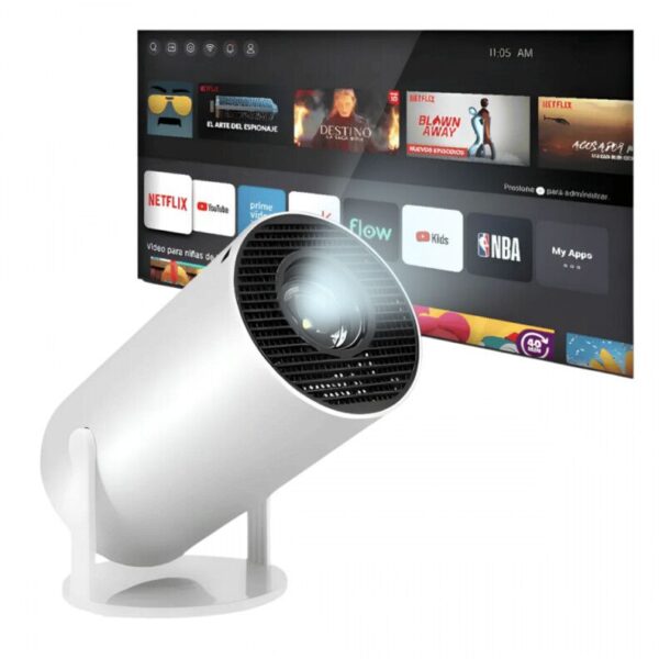 PROYECTOR SMART PORTATIL 4K ULTRA HD (EC100561)