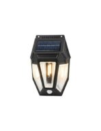 LAMPARA DE PARED CON  PANEL SOLAR Y SENSOR DE MOVIMIENTO  (EC101329/330) - Imagen 2