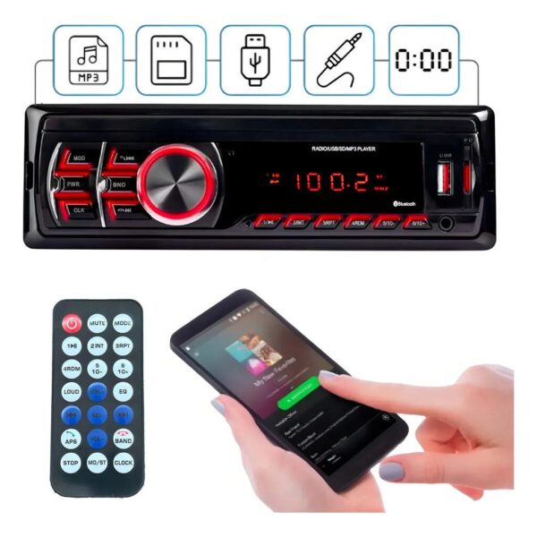 ESTEREO PARA AUTO BTH FIJO